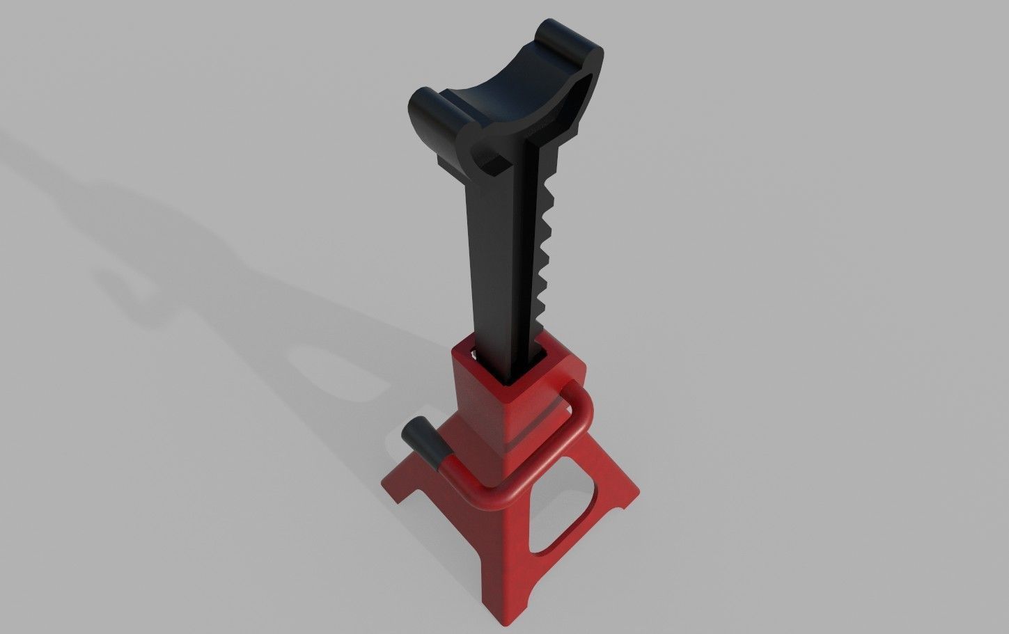 Jack Stand M1 Low-poly 3D model_27