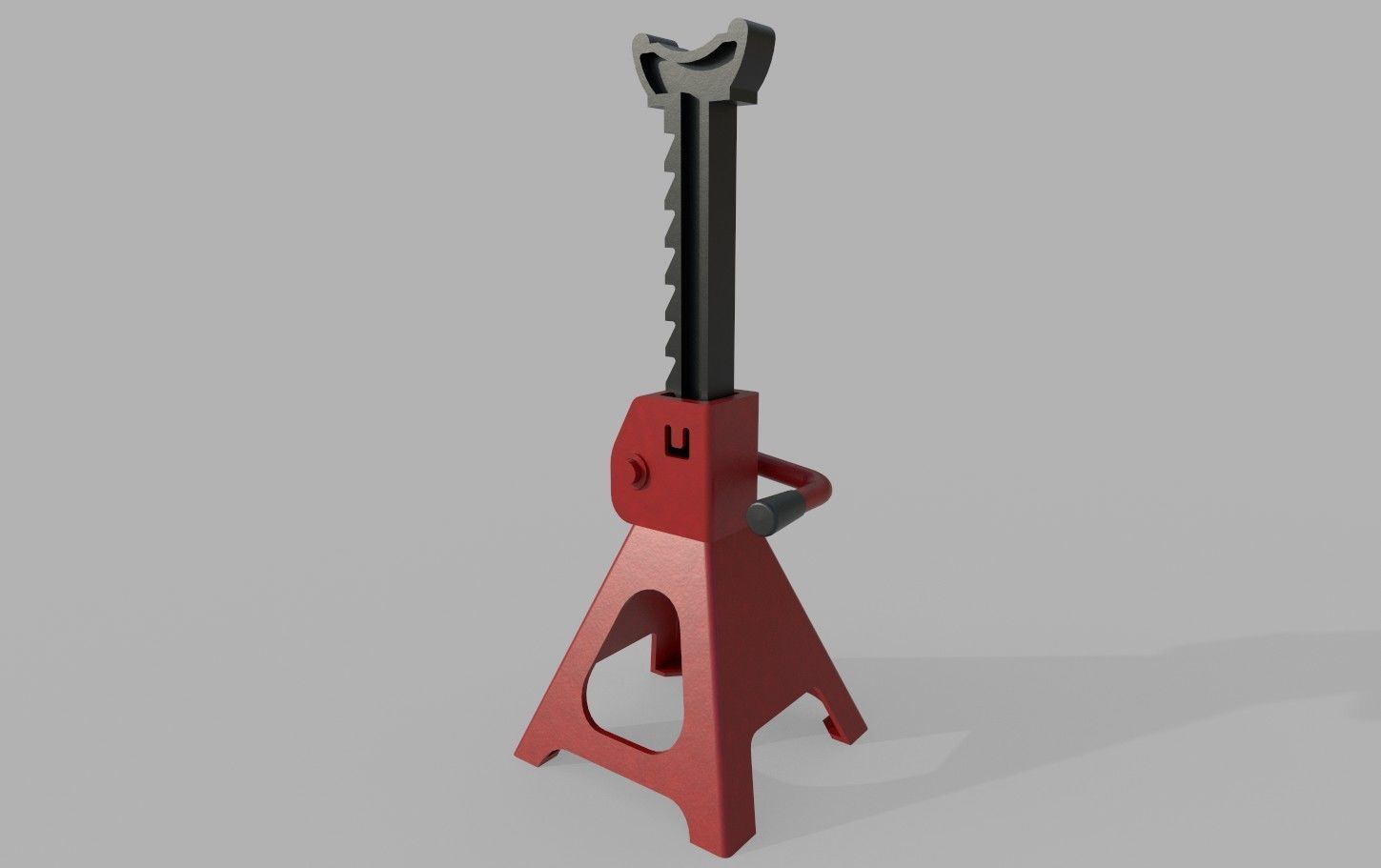 Jack Stand M1 Low-poly 3D model_22