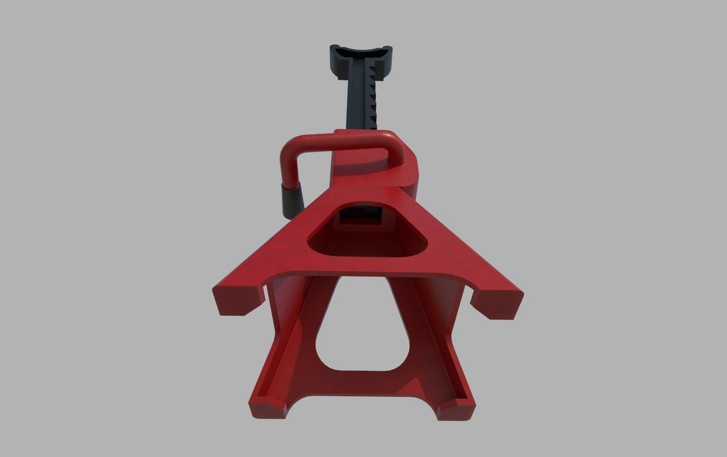 Jack Stand M1 Low-poly 3D model_8