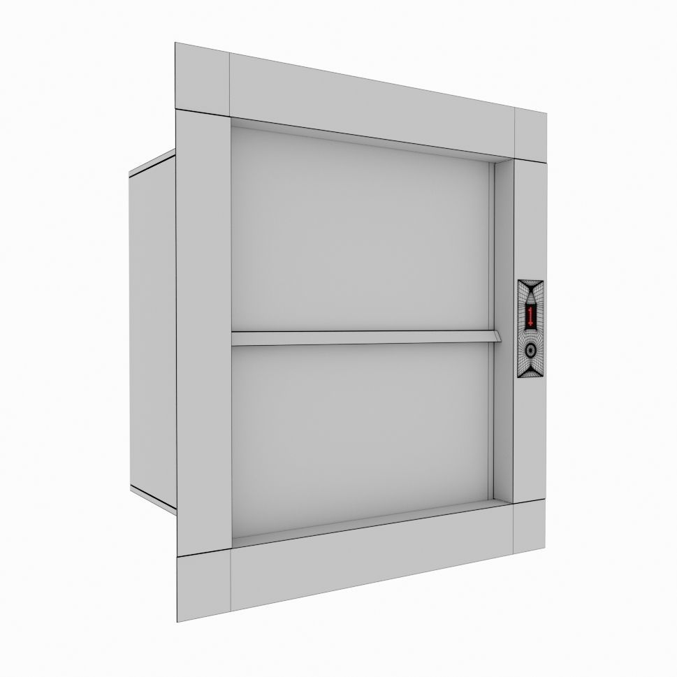 Dumbwaiter 3D model_4