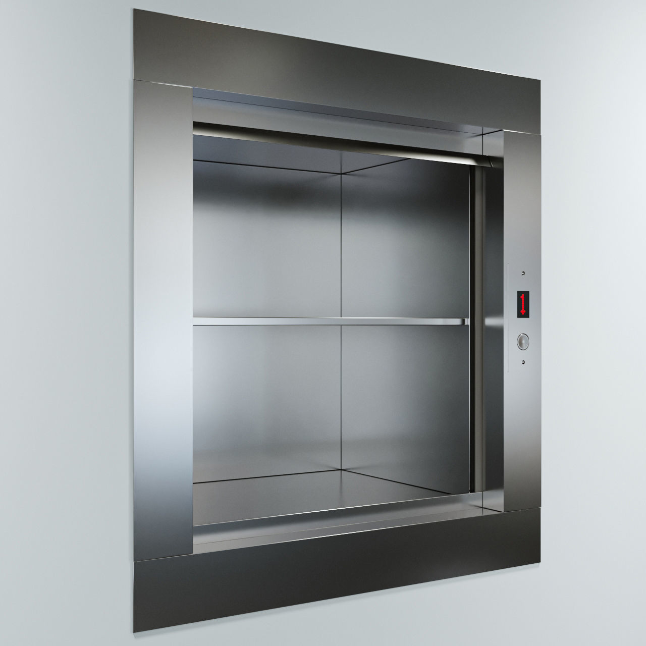 Dumbwaiter 3D model_1
