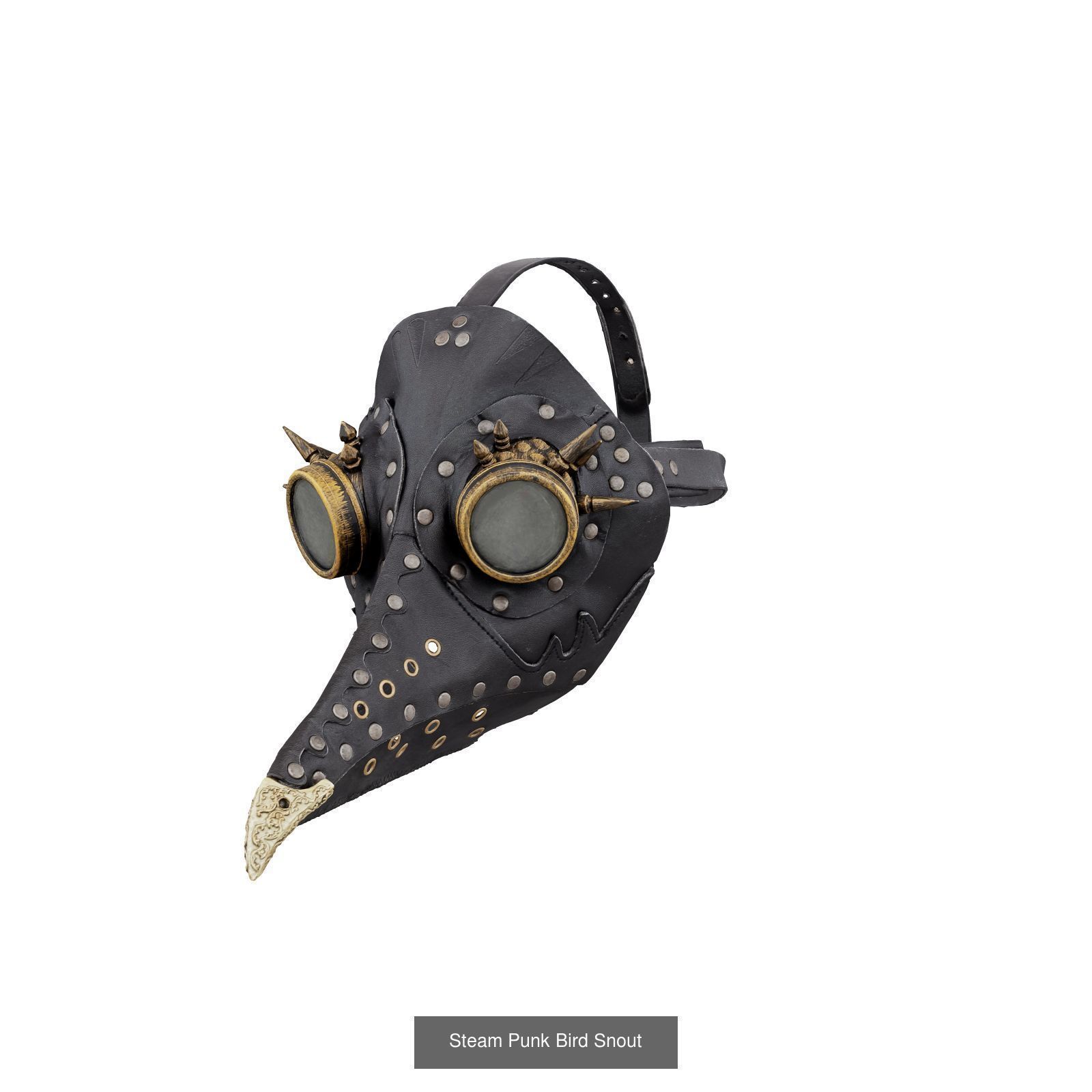 24 Headwear and Masks 3D Model Collection_14