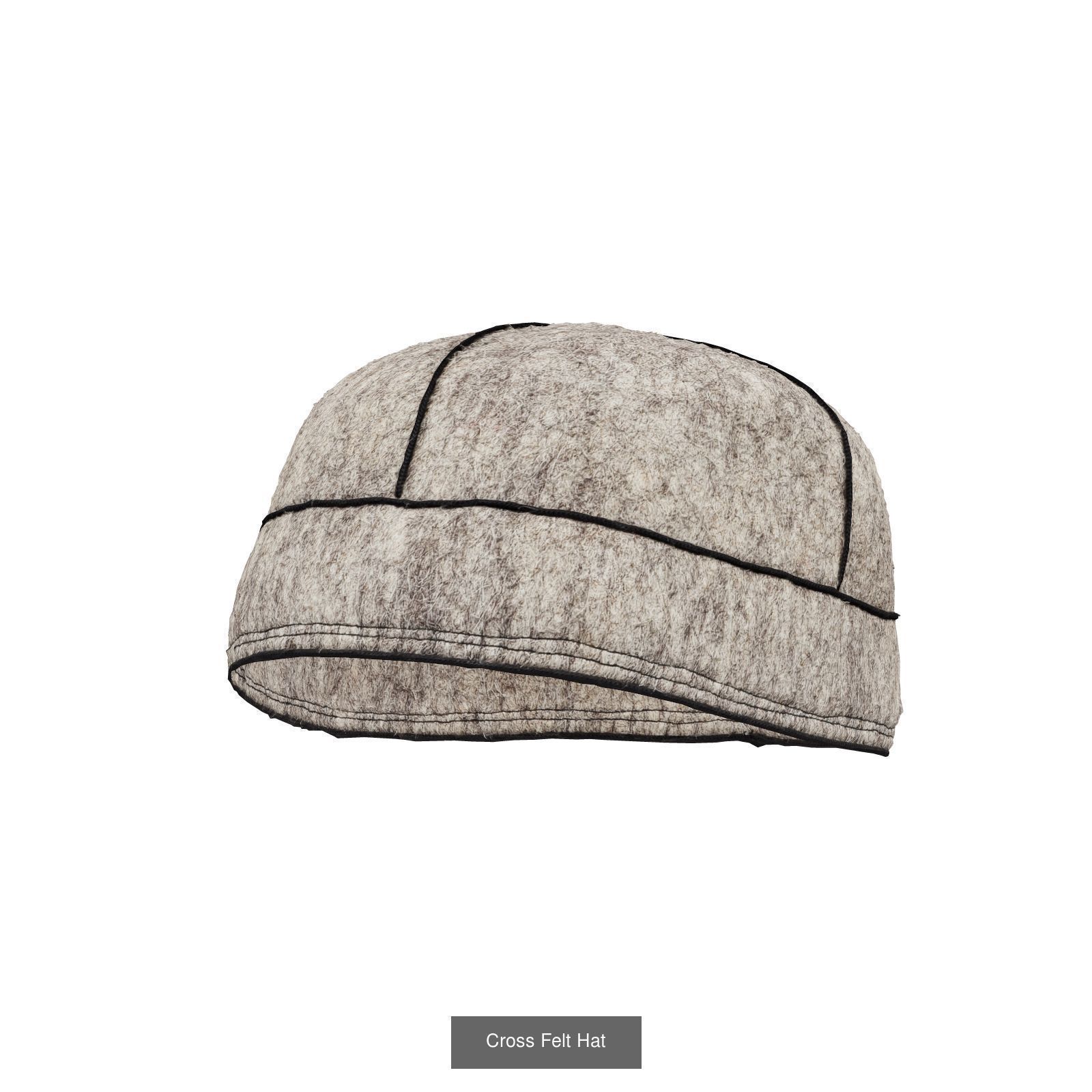 24 Headwear and Masks 3D Model Collection_4