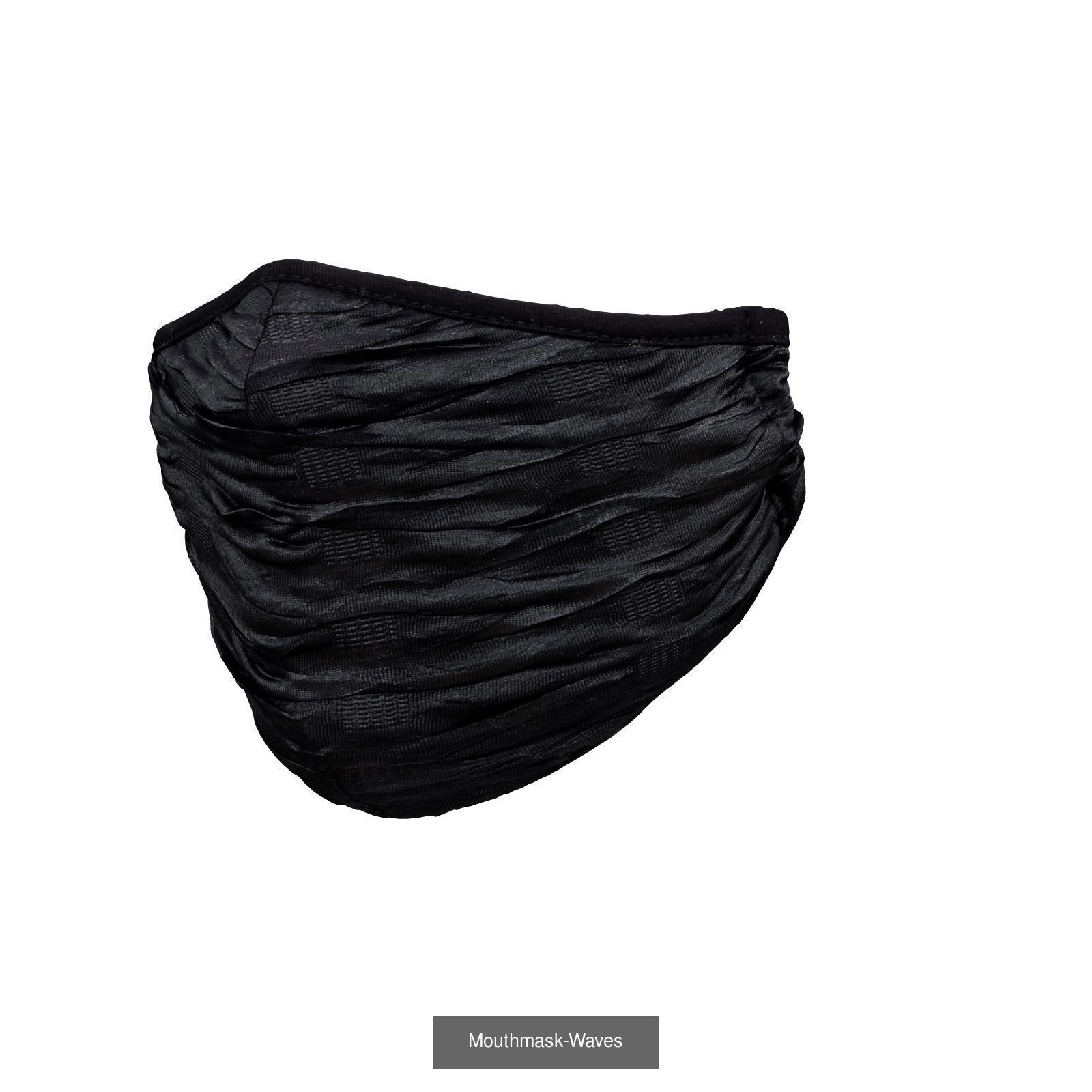 4 Mouth Masks 3D Model Collection_1