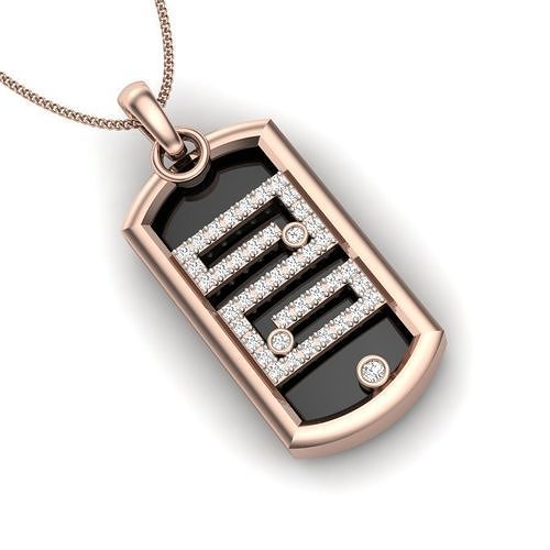 DIAMOND PENDANT 3D print model