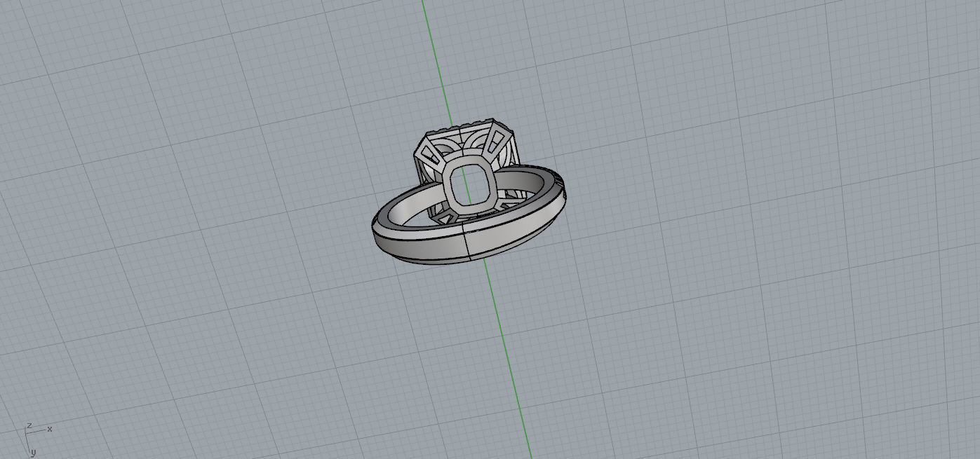 Rings wedding ring 3D print model_8
