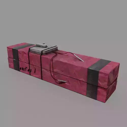 Semtex A box with wire wrapped