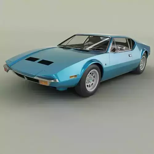 De Tomaso Pantera 1972 3D model