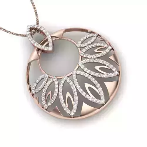Women pendant 3dm render detail 