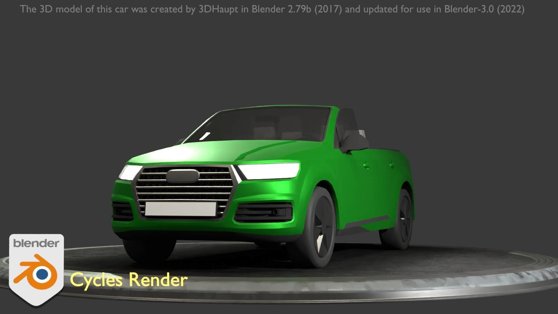 City Cars All Types A B C D E Green 3D Model Collection_48