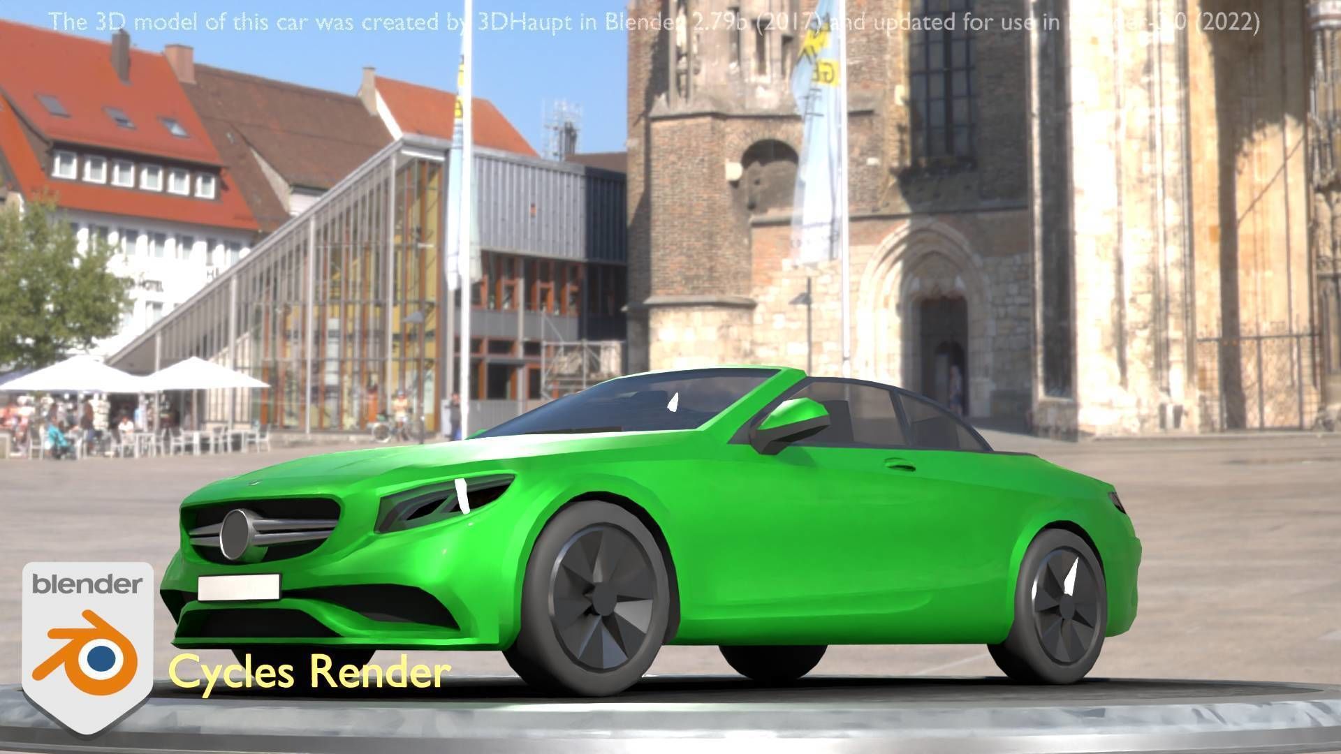 City Cars All Types A B C D E Green 3D Model Collection_67