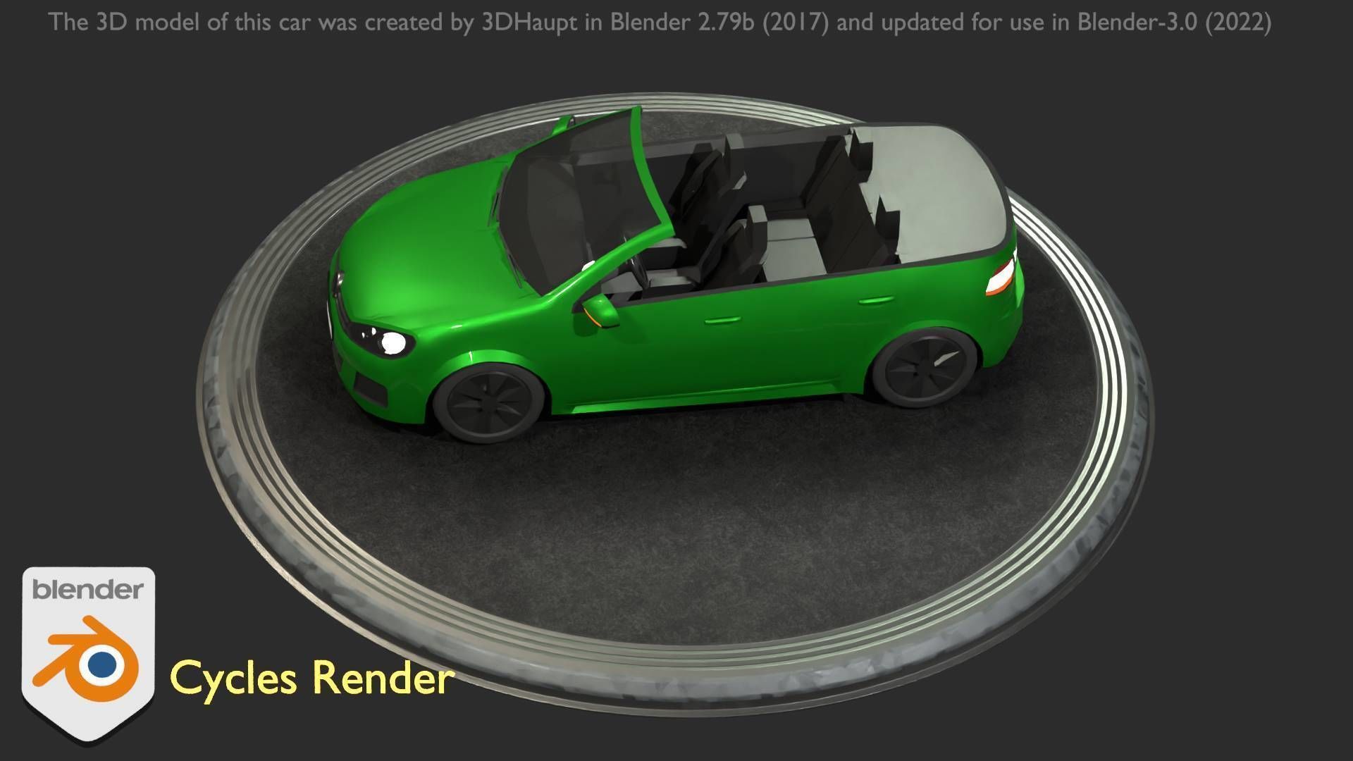 City Cars All Types A B C D E Green 3D Model Collection_8