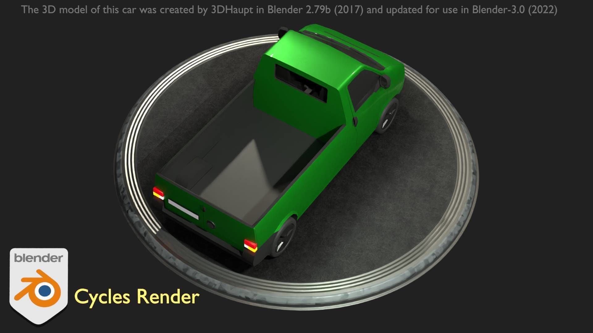 City Cars All Types A B C D E Green 3D Model Collection_40