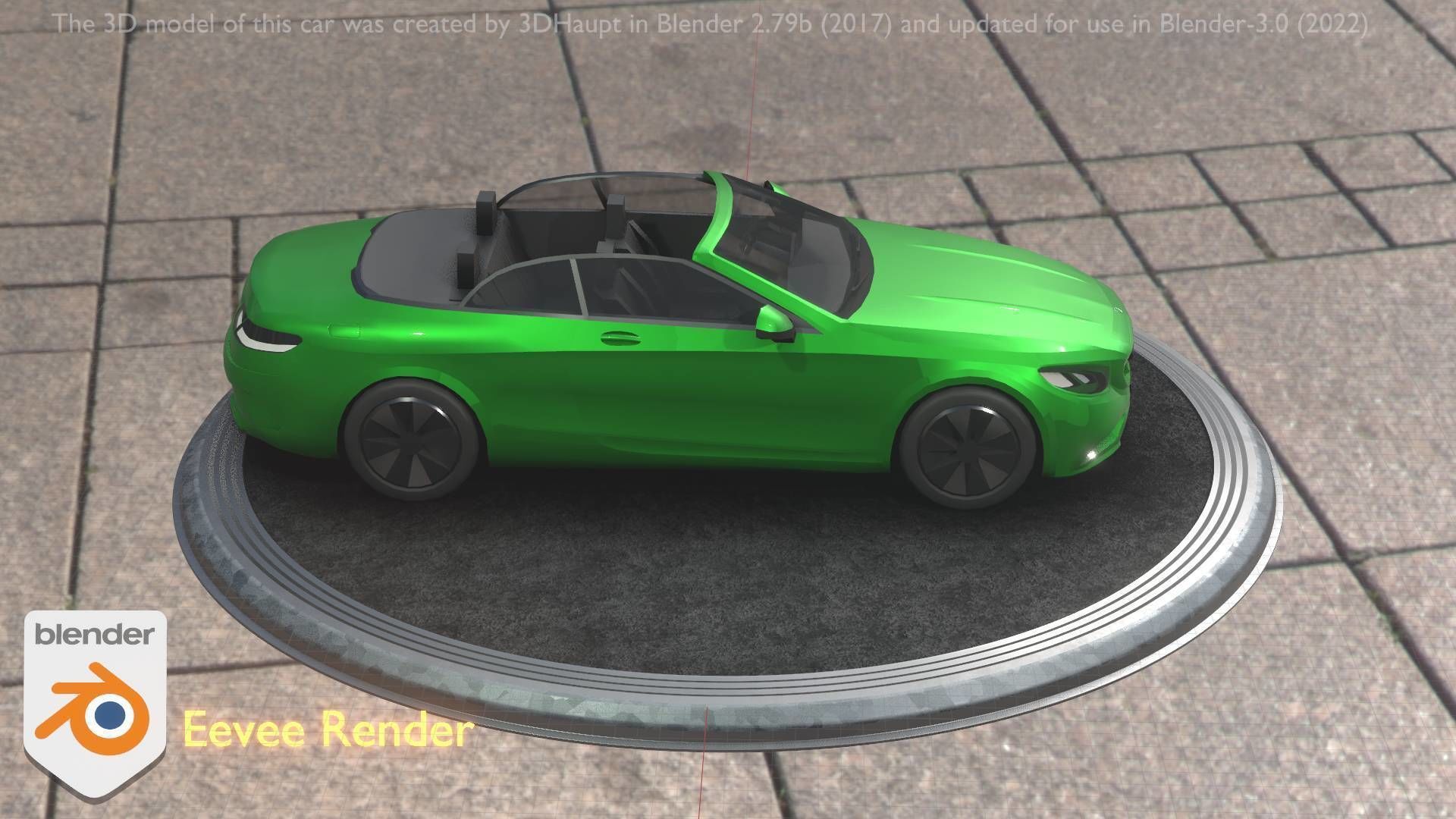 City Cars All Types A B C D E Green 3D Model Collection_66