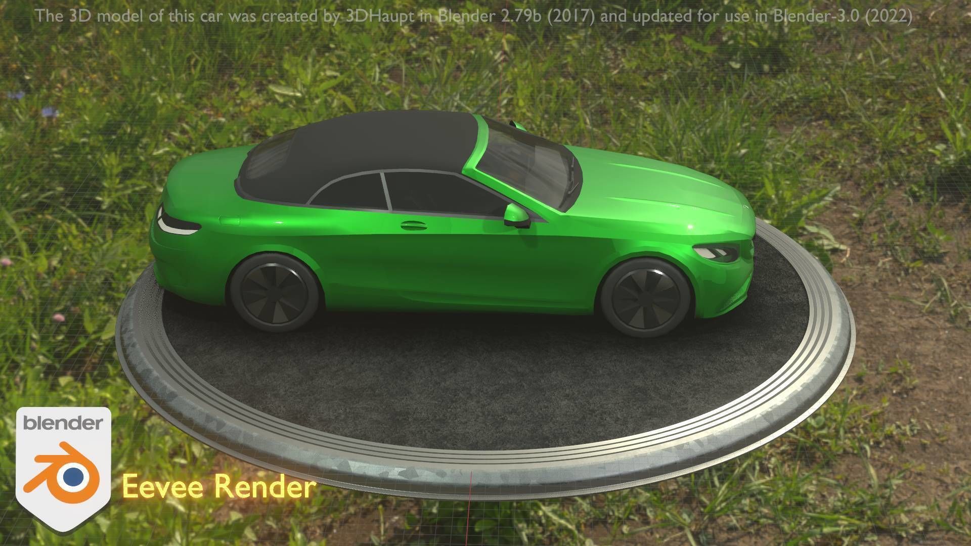 City Cars All Types A B C D E Green 3D Model Collection_80