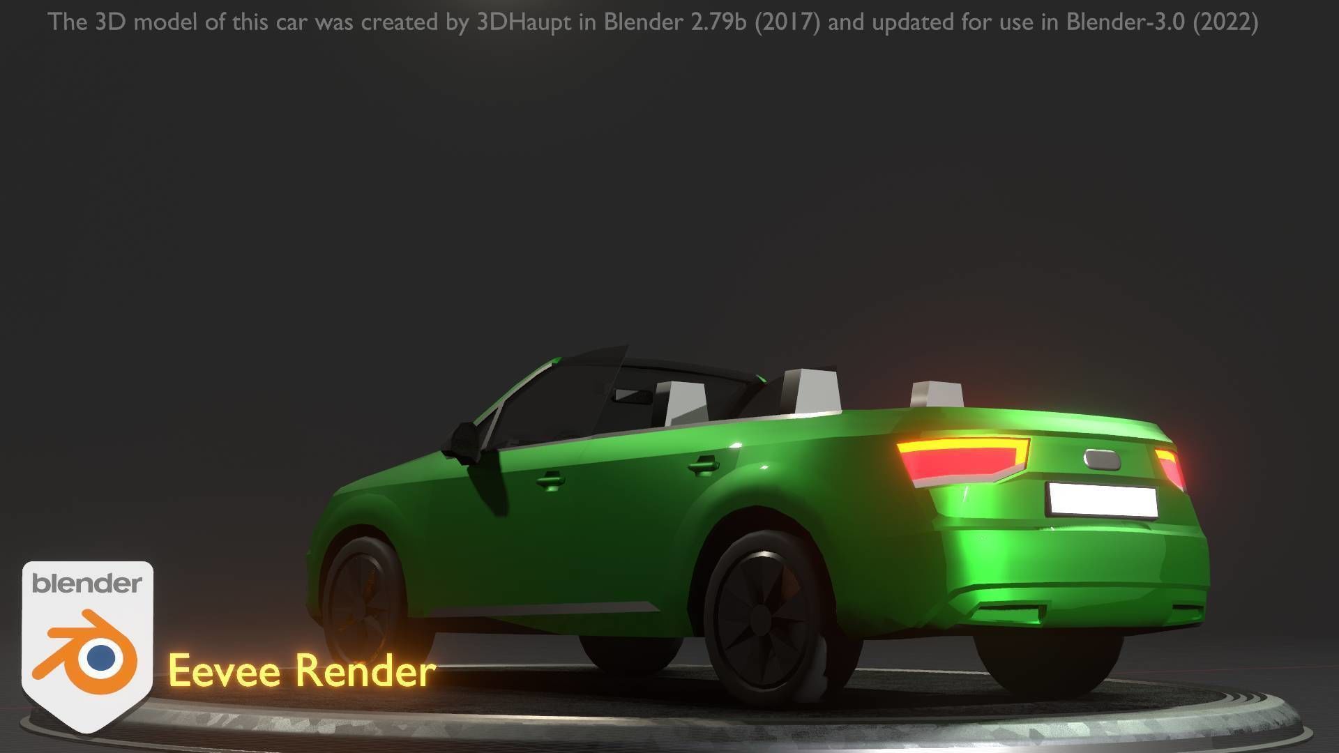 City Cars All Types A B C D E Green 3D Model Collection_50