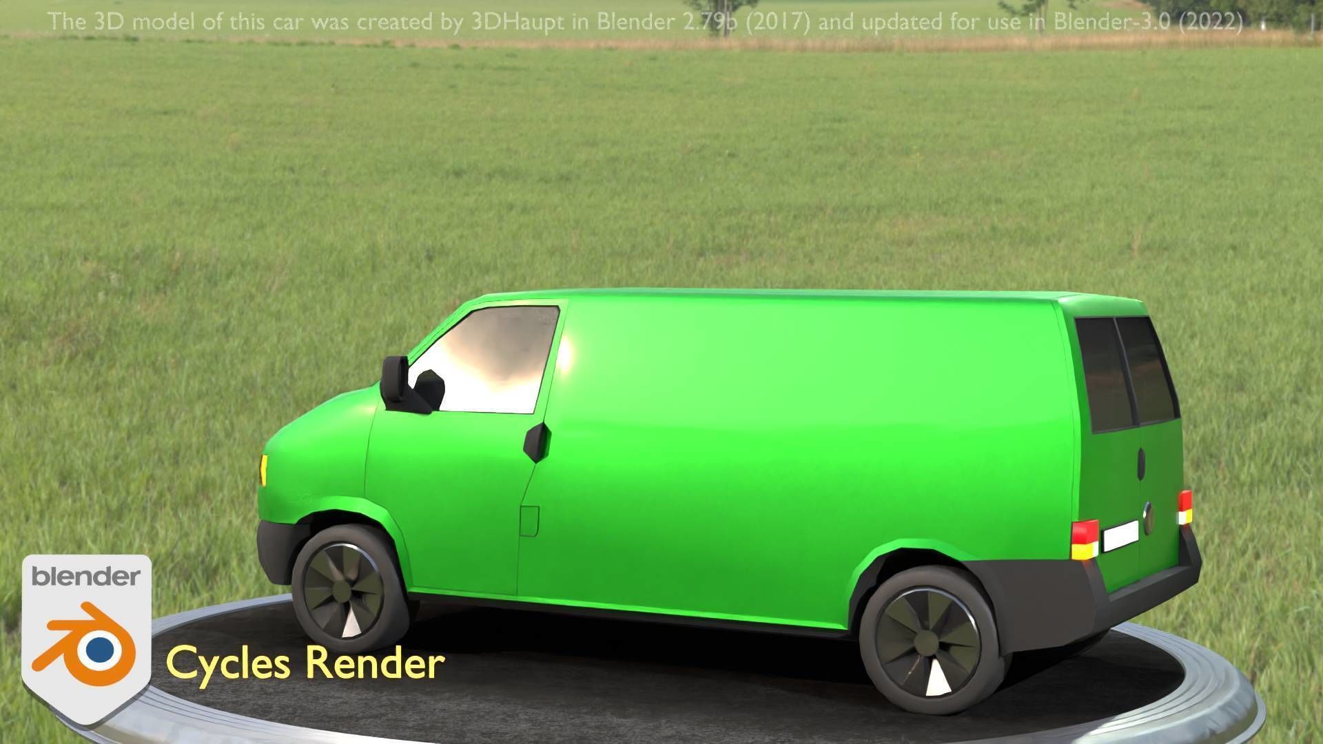 City Cars All Types A B C D E Green 3D Model Collection_31