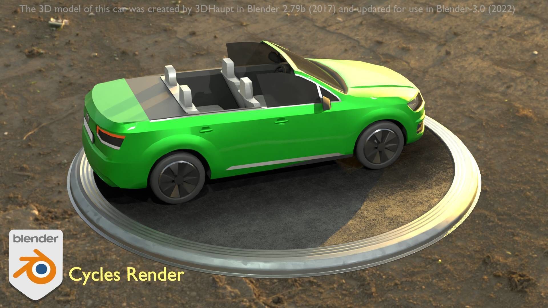 City Cars All Types A B C D E Green 3D Model Collection_54