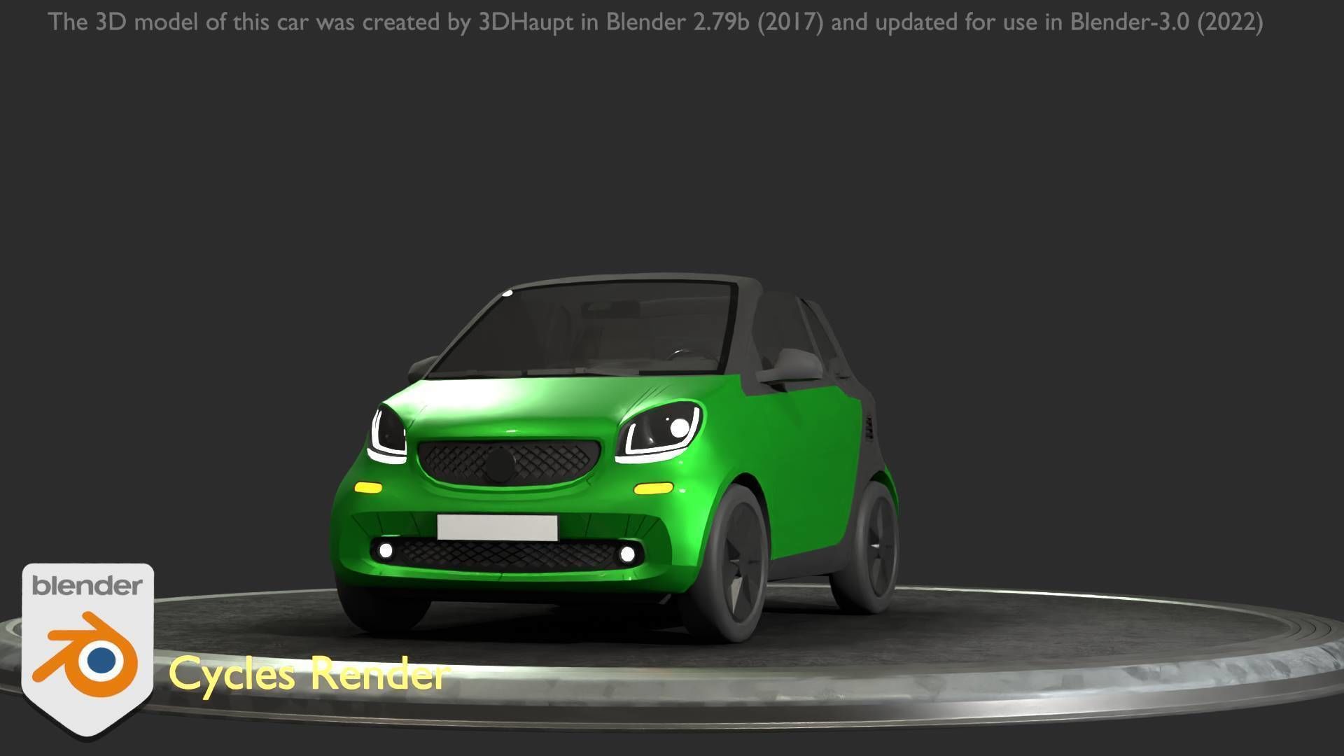 City Cars All Types A B C D E Green 3D Model Collection_81