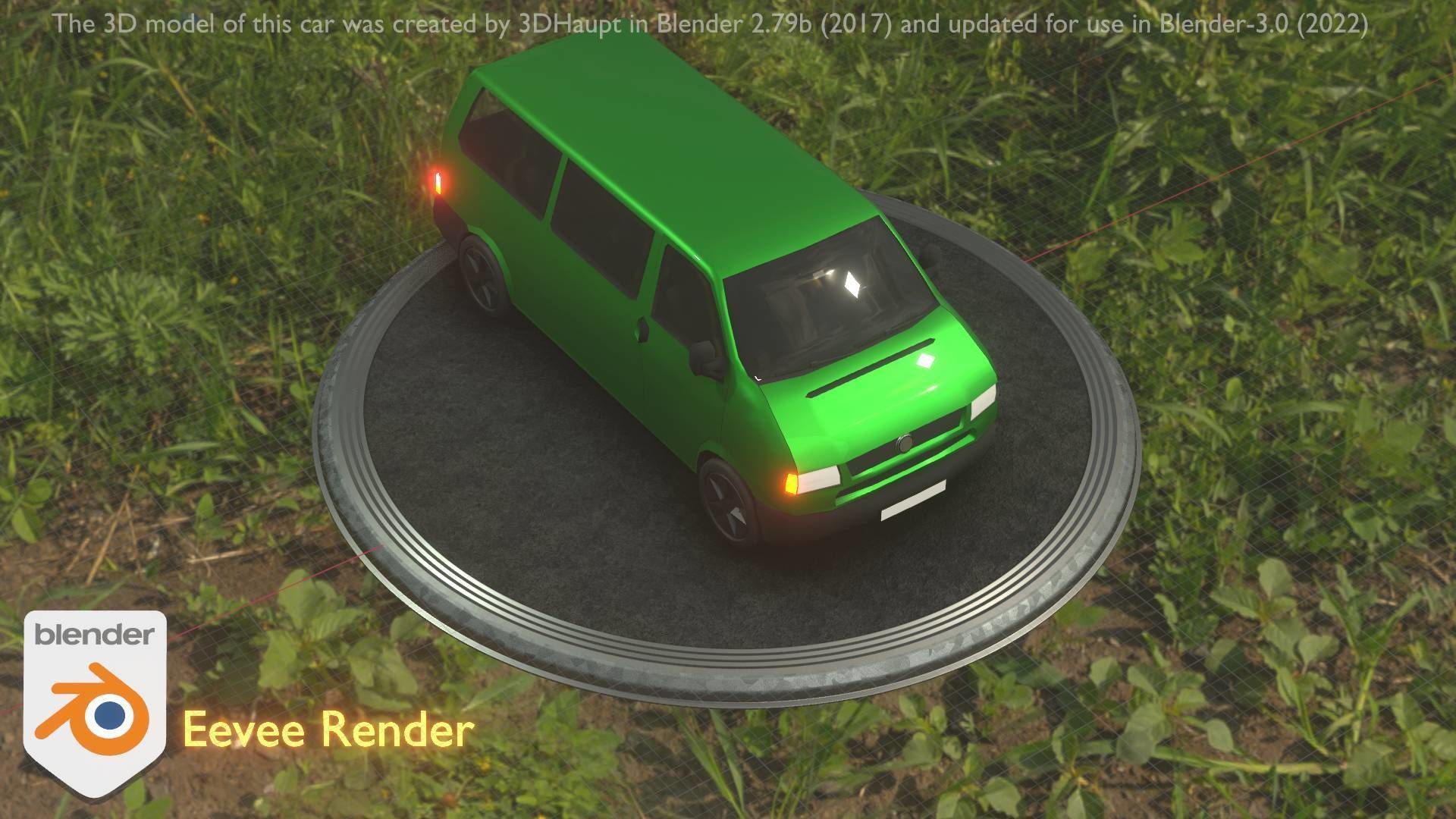 City Cars All Types A B C D E Green 3D Model Collection_44