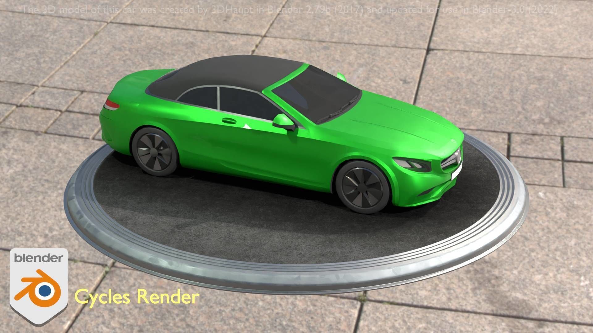 City Cars All Types A B C D E Green 3D Model Collection_78