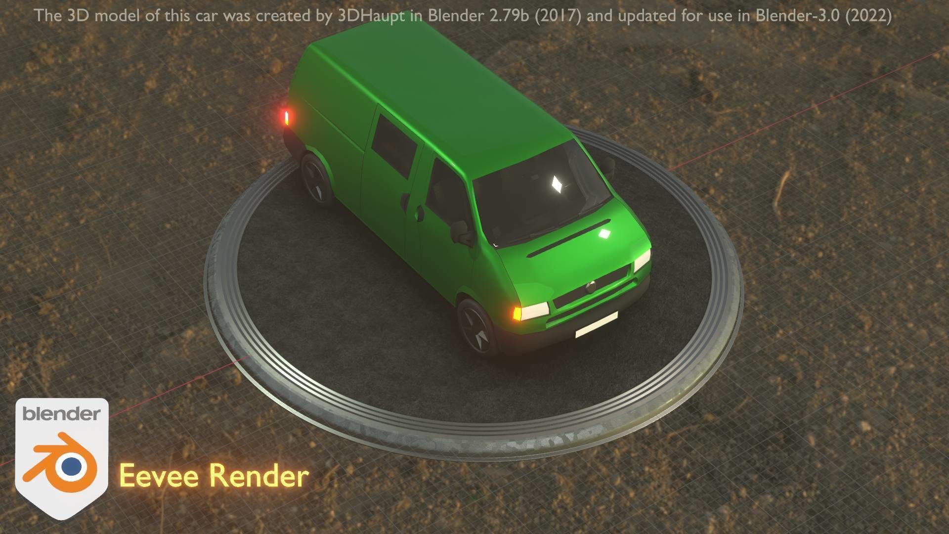 City Cars All Types A B C D E Green 3D Model Collection_35