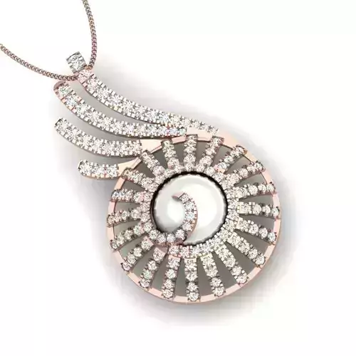 Women pendant 3dm render detail 3D print model