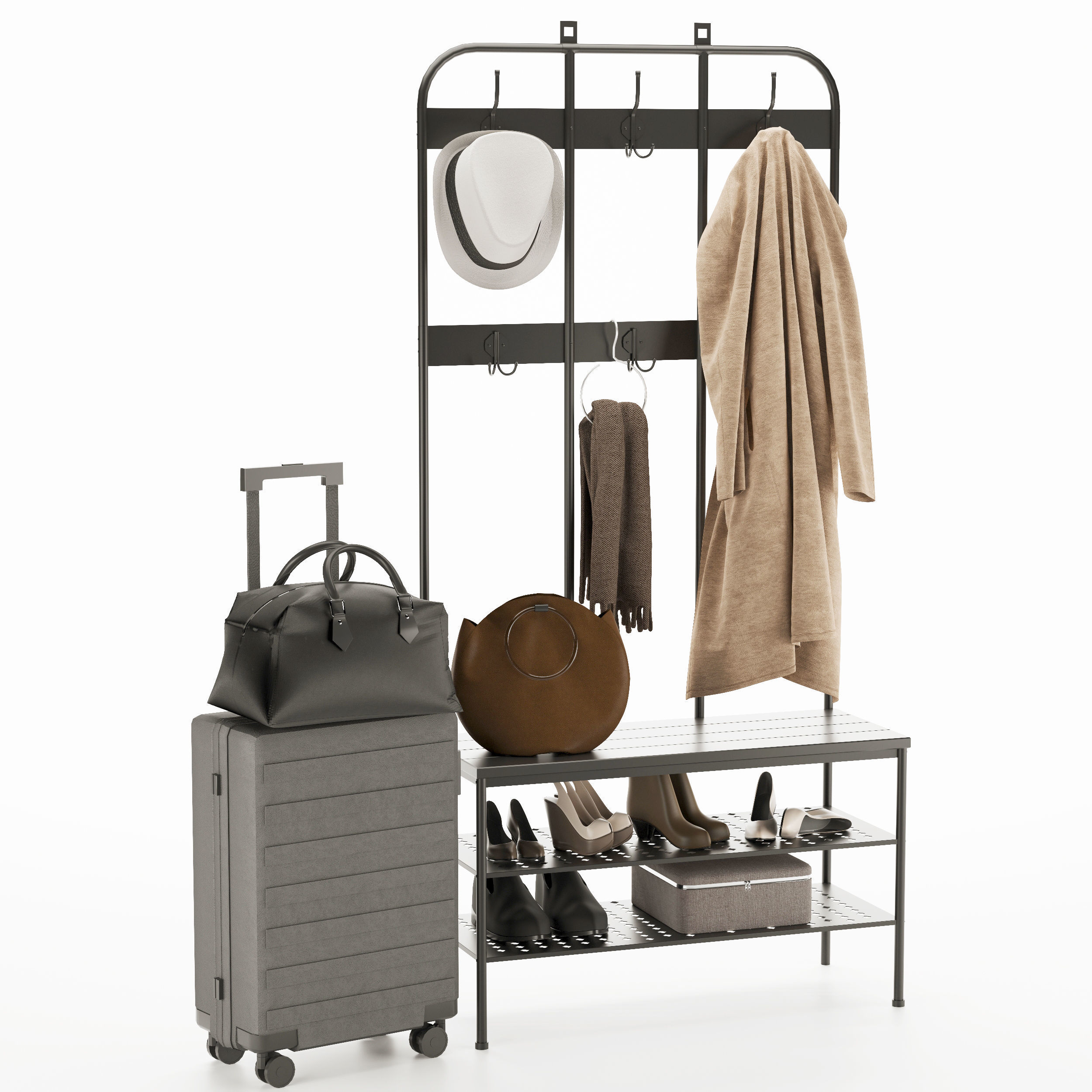 Ikea PINNIG 3D model_5