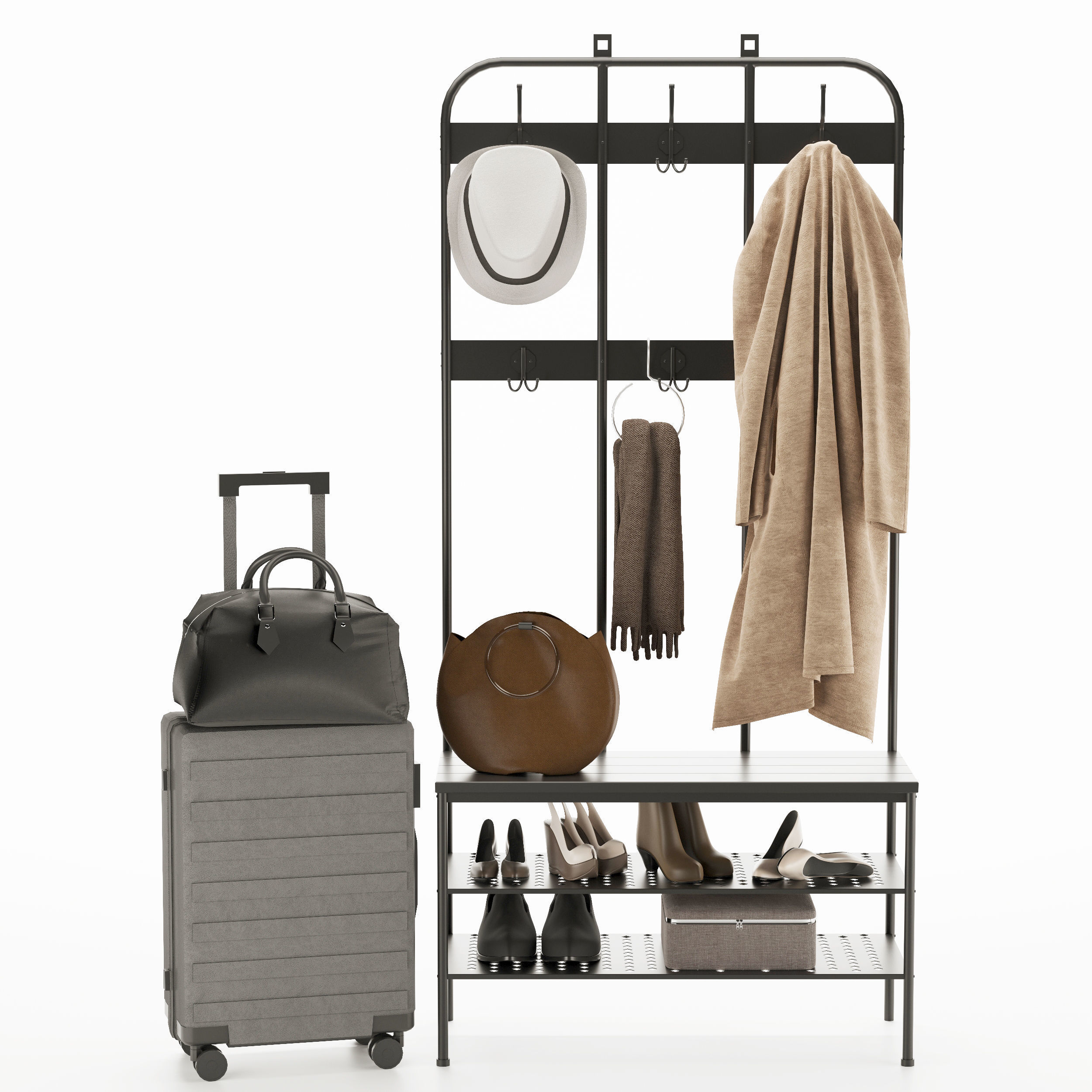 Ikea PINNIG 3D model_2