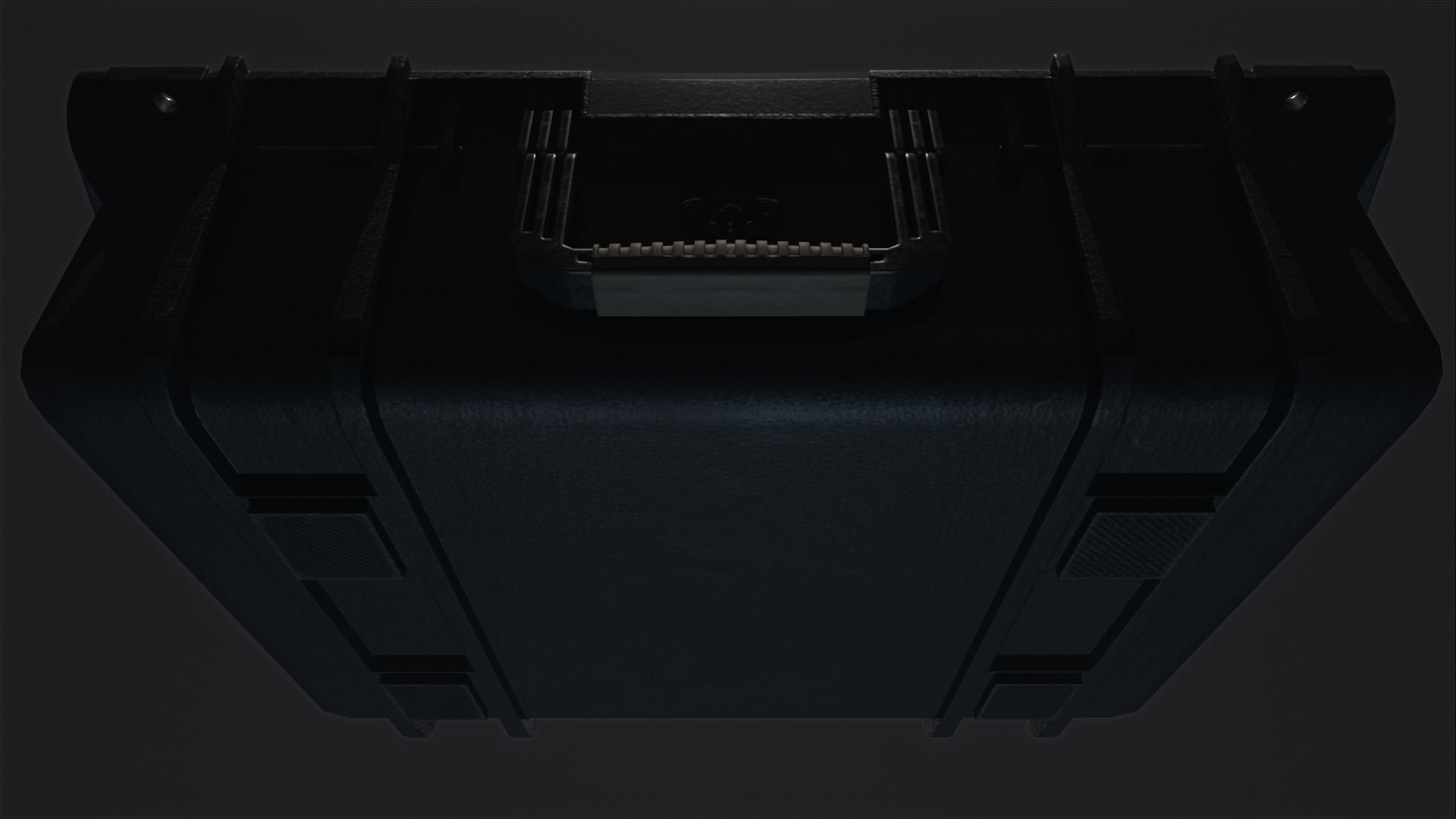 Protected Case Low-poly 3D model_4