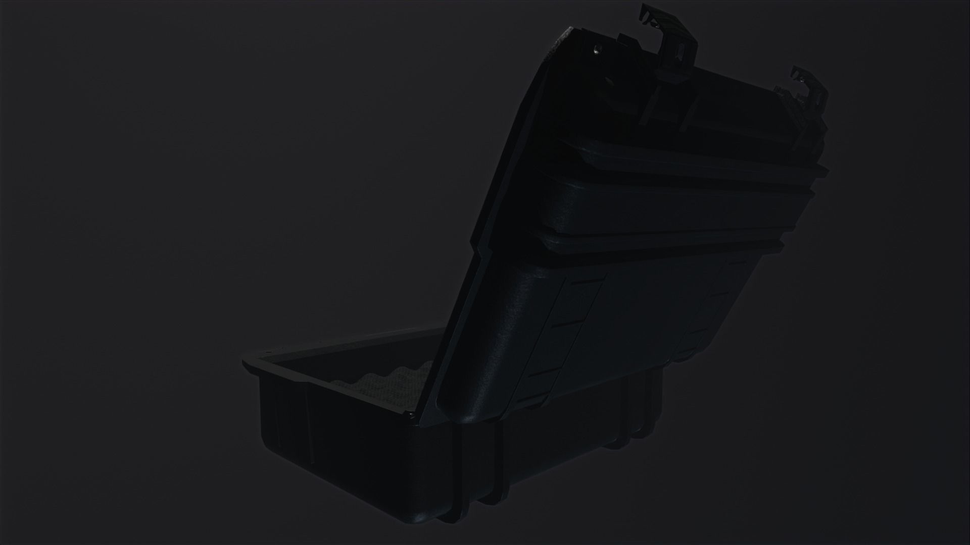 Protected Case Low-poly 3D model_2