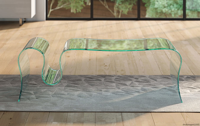 Interior scene for sofa advertising 3D model 4