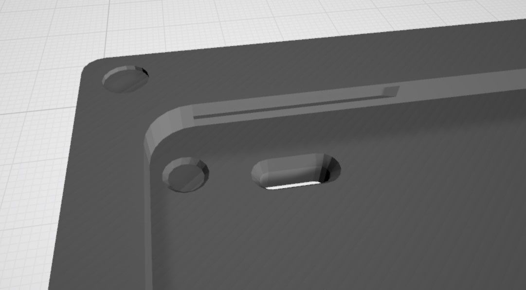 iPhone 6 wall mount display with magnetic snap on front cover 3D print model_1