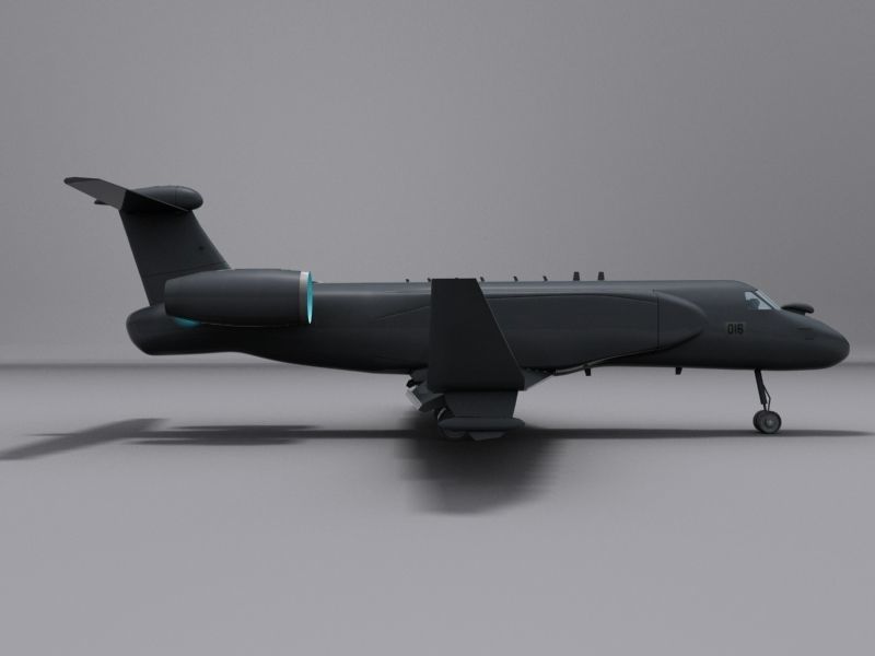 G550 AEW Low-poly 3D model_17