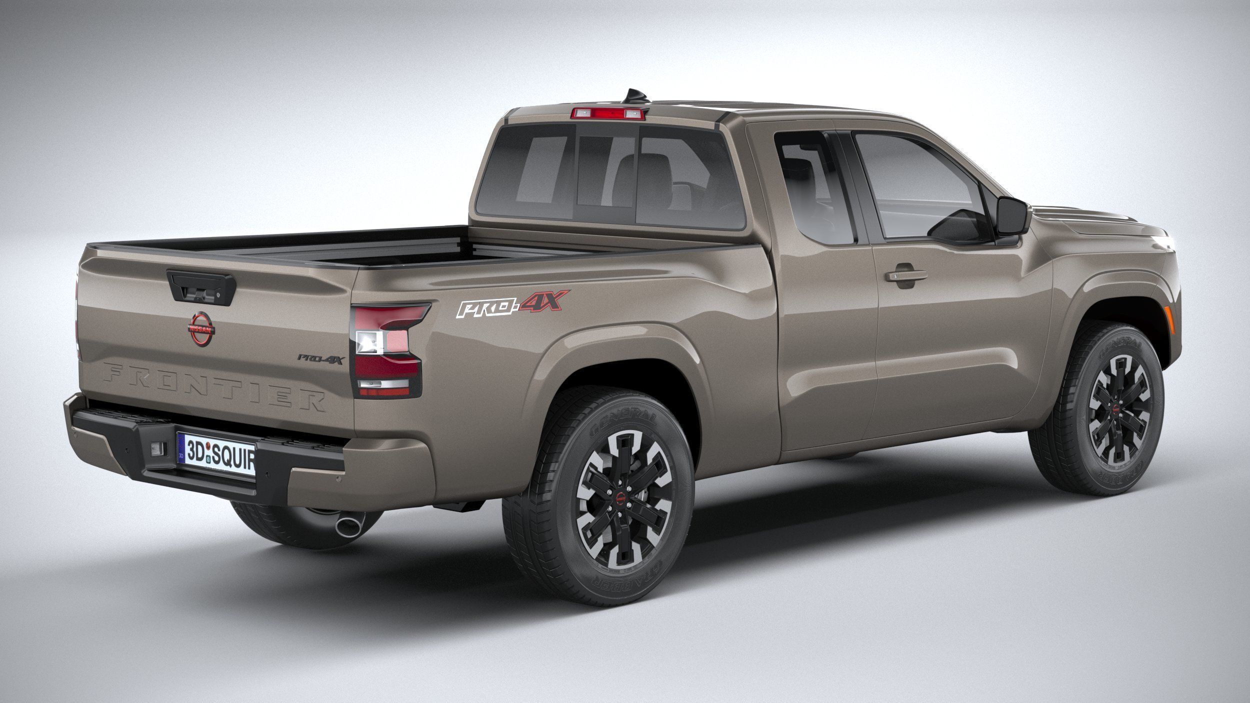 Nissan Frontier KingCab PRO4X 2022 3D model_17