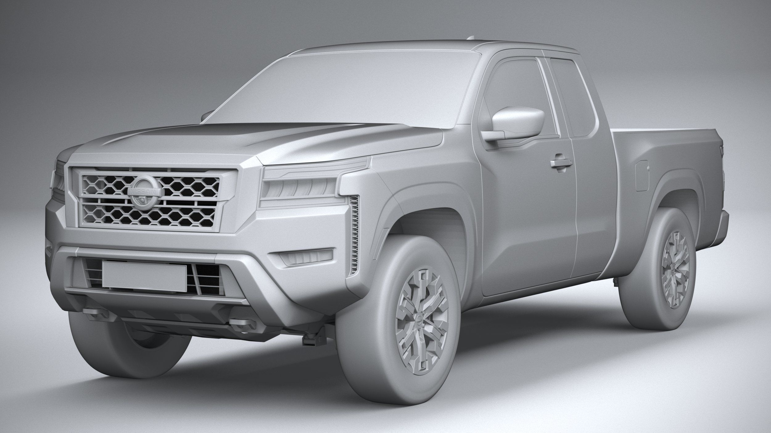 Nissan Frontier KingCab PRO4X 2022 3D model_20