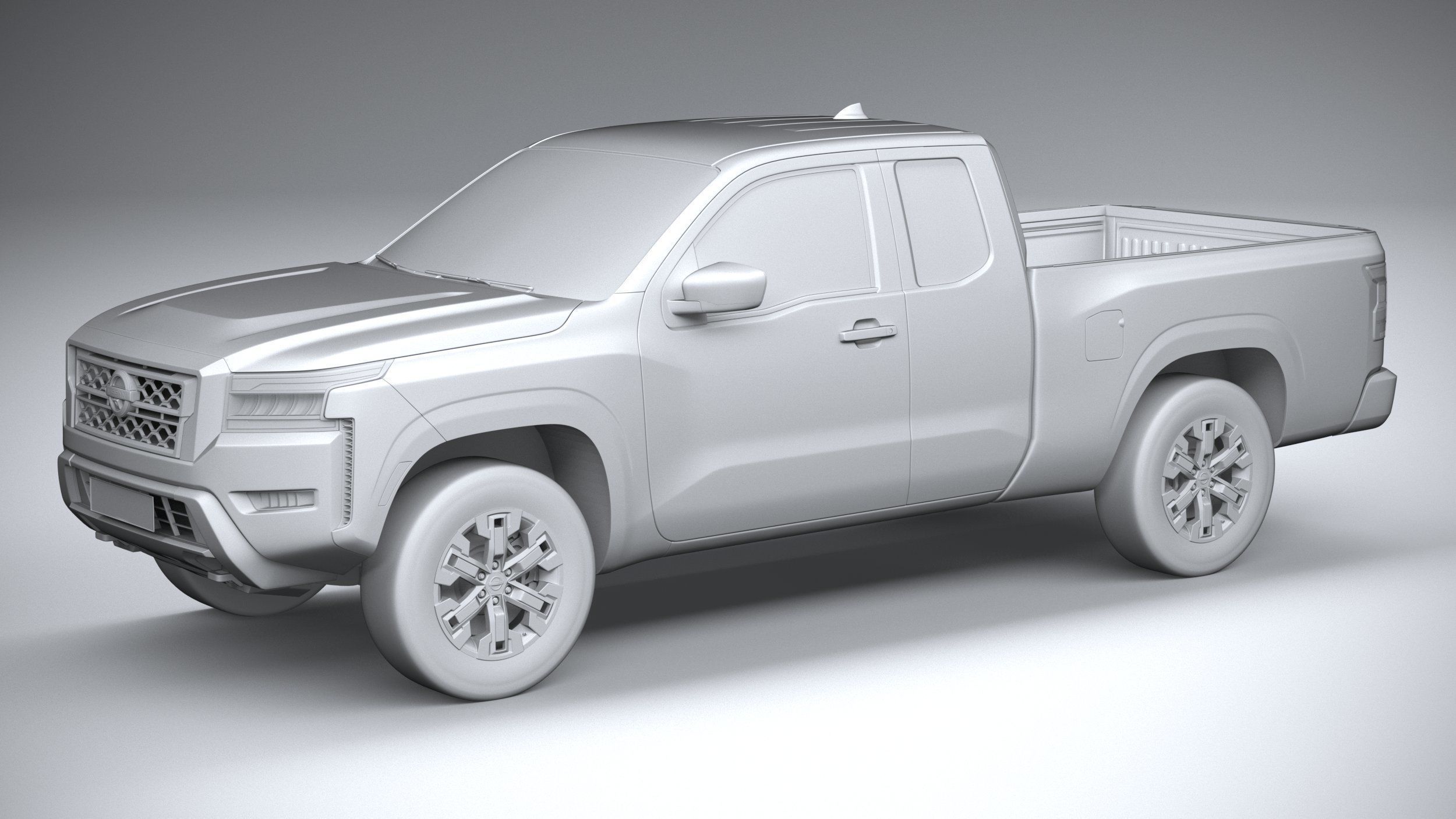 Nissan Frontier KingCab PRO4X 2022 3D model_19