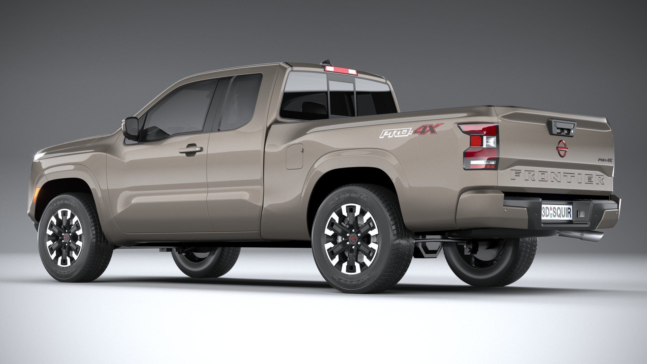 Nissan Frontier KingCab PRO4X 2022 3D model_5
