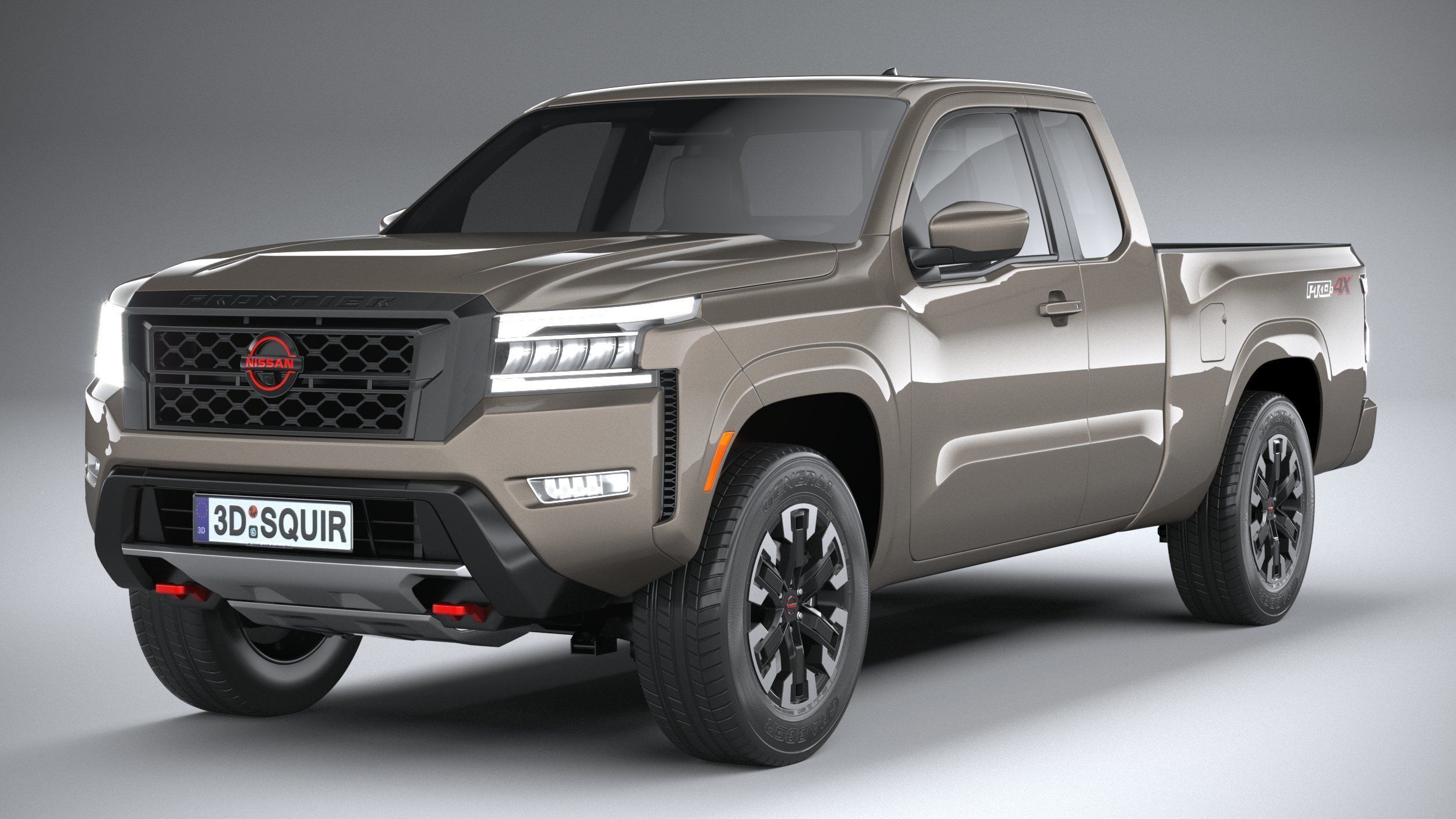 Nissan Frontier KingCab PRO4X 2022 3D model_2