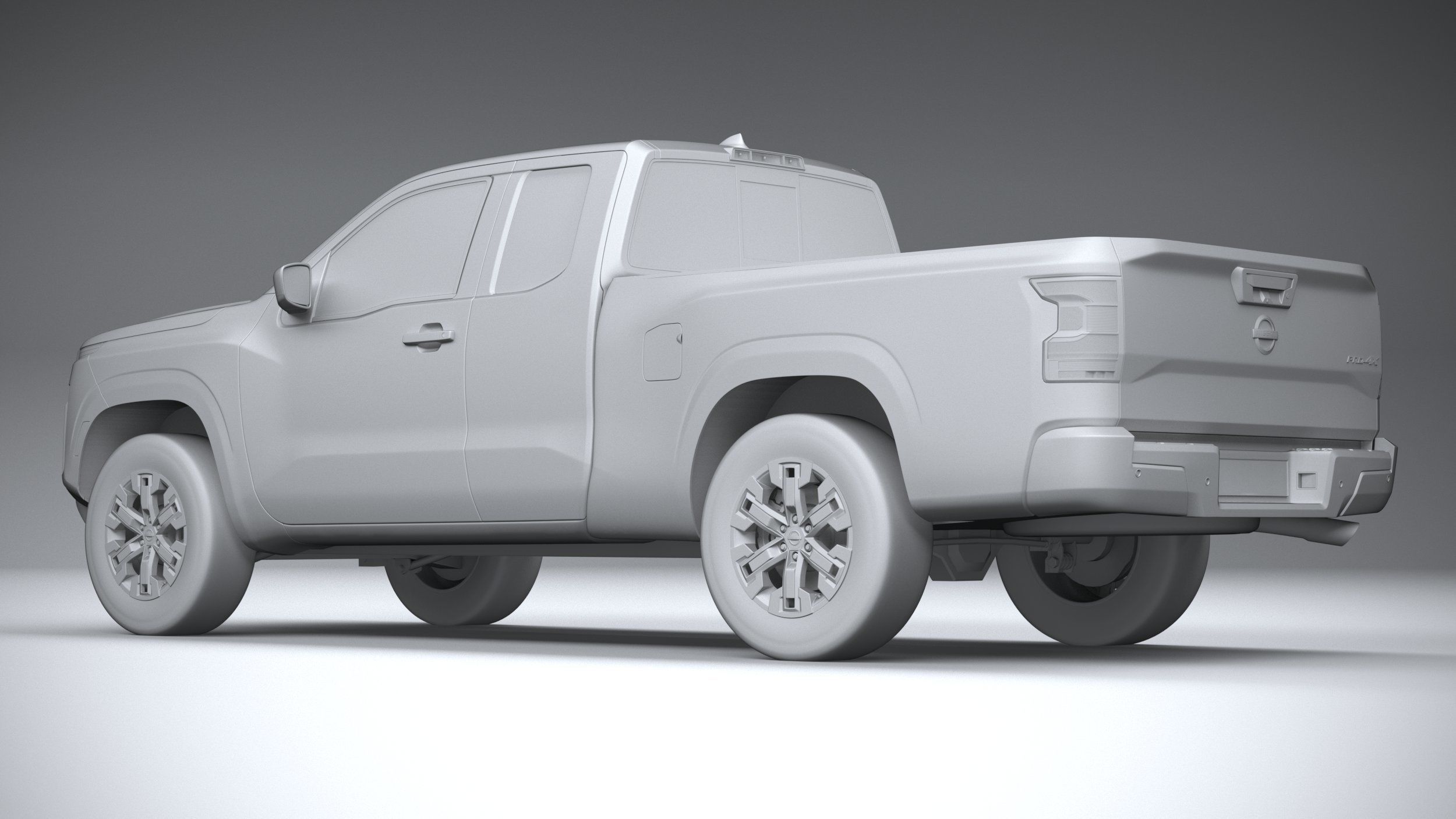 Nissan Frontier KingCab PRO4X 2022 3D model_21