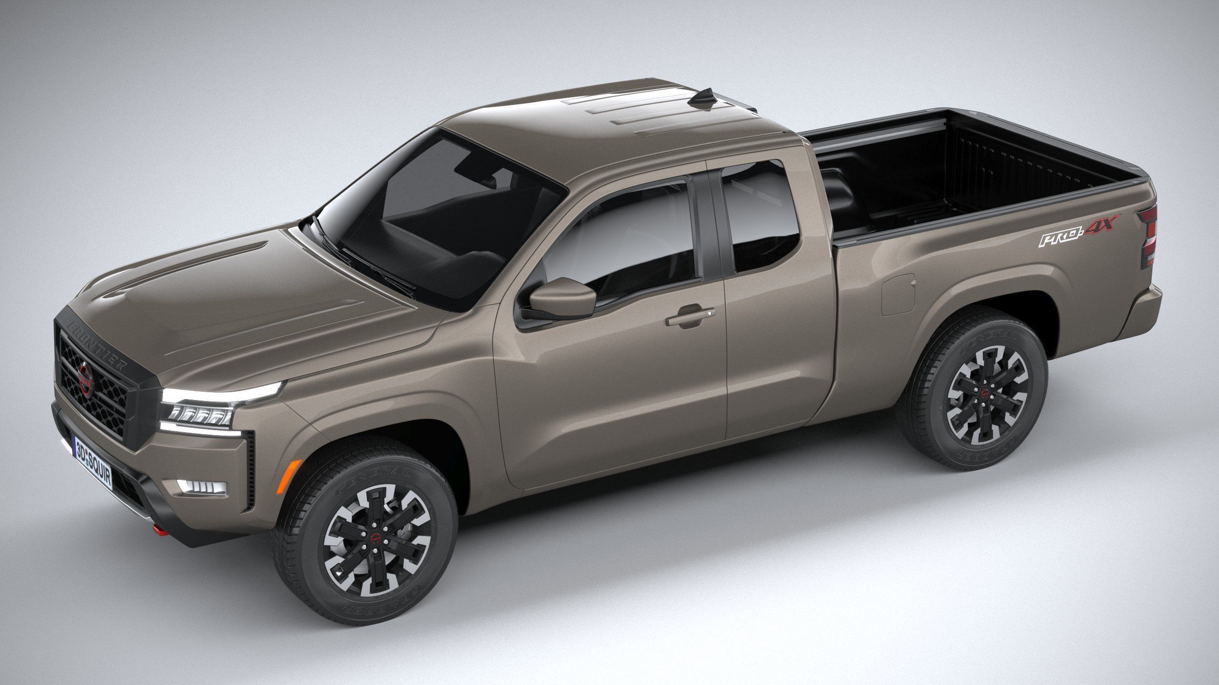 Nissan Frontier KingCab PRO4X 2022 3D model_7