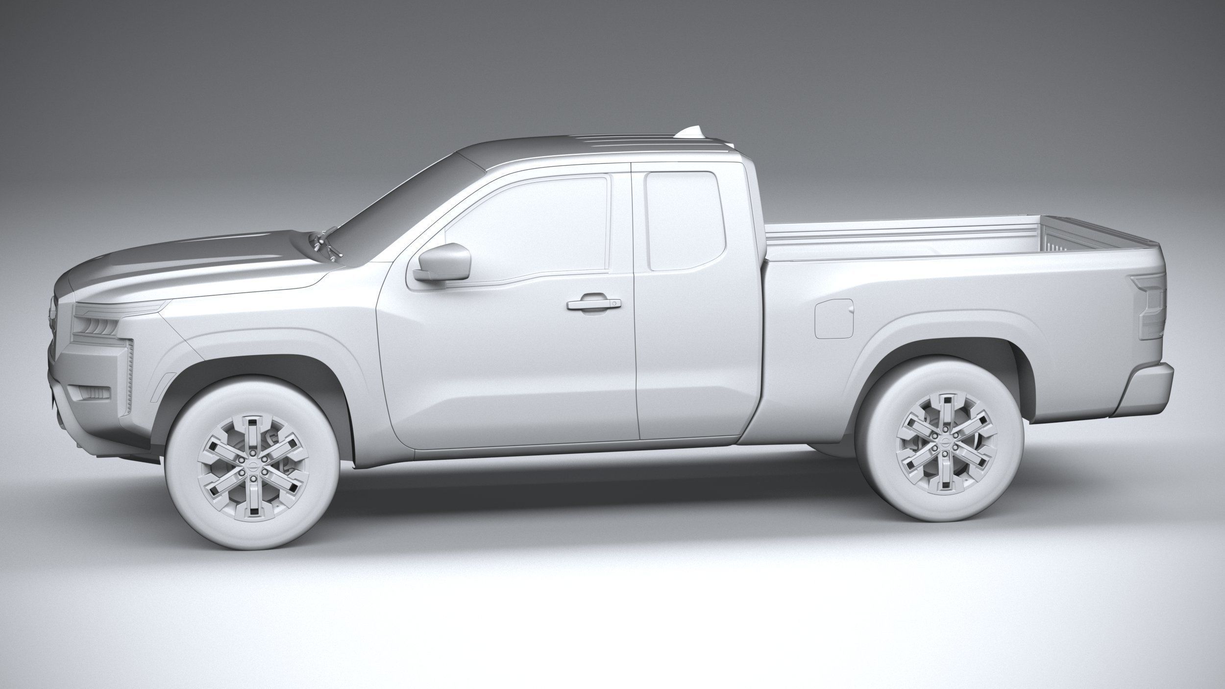 Nissan Frontier KingCab PRO4X 2022 3D model_22