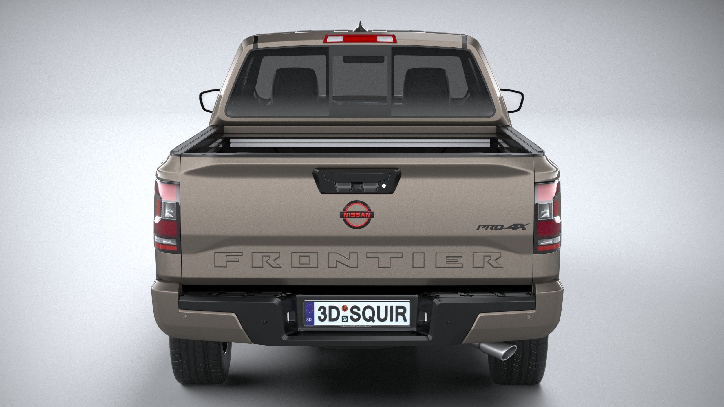 Nissan Frontier KingCab PRO4X 2022 3D model_4