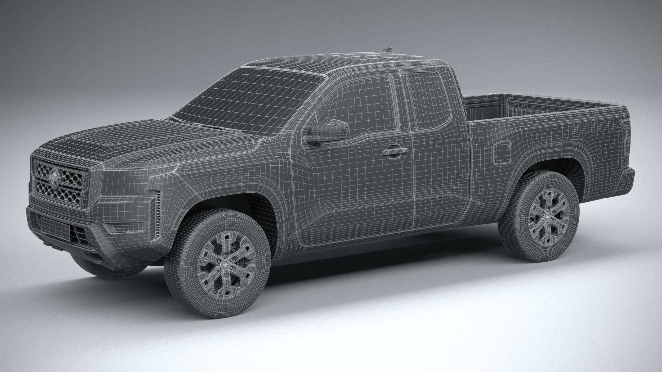 Nissan Frontier KingCab PRO4X 2022 3D model_28