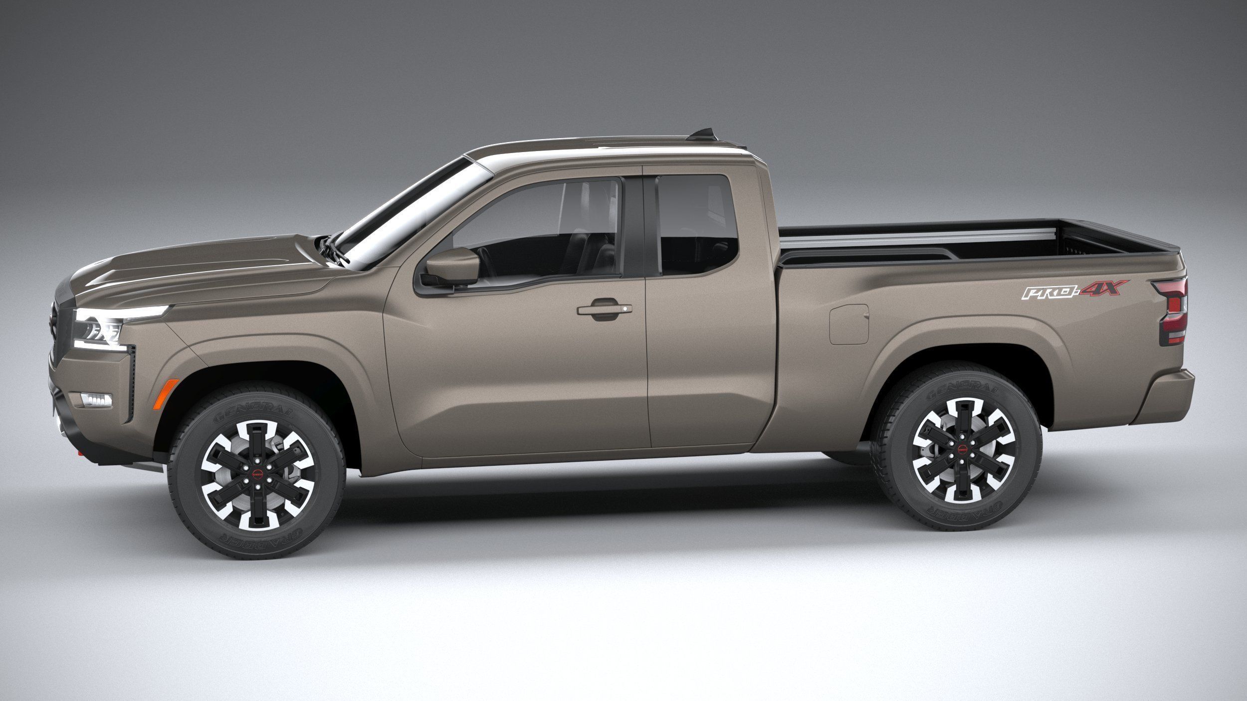 Nissan Frontier KingCab PRO4X 2022 3D model_8