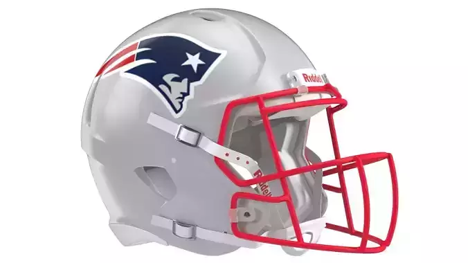 New England Patriots American Football Helmet