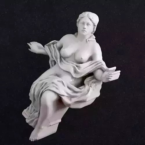 Deva Woman goddess muza  3D print model