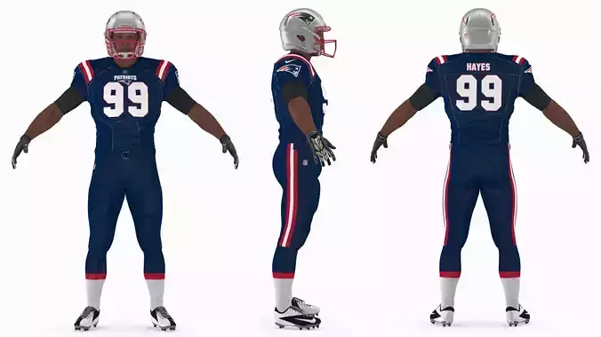 New England Patriots American Football Player Fur