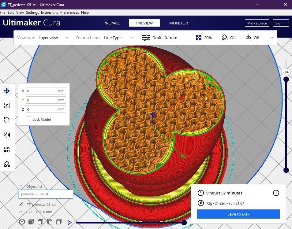 pedestal 05 3D print model_20