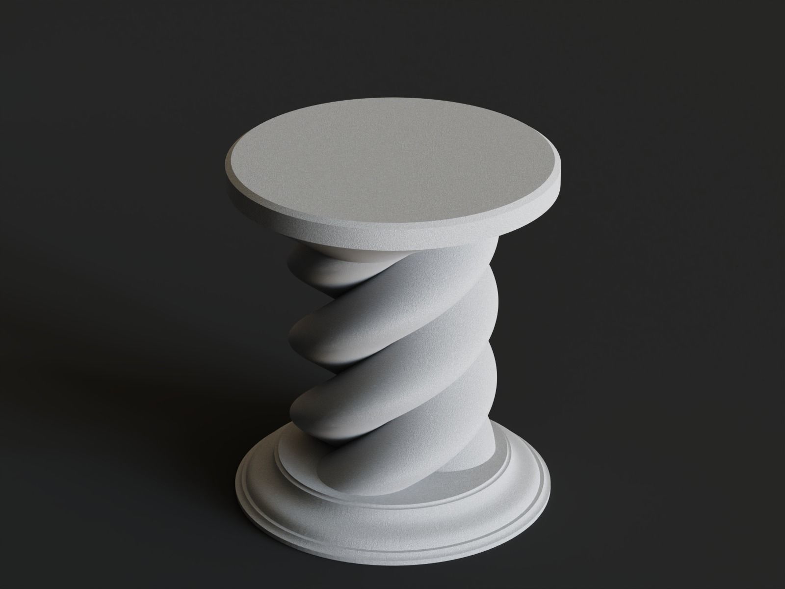 pedestal 05 3D print model_7